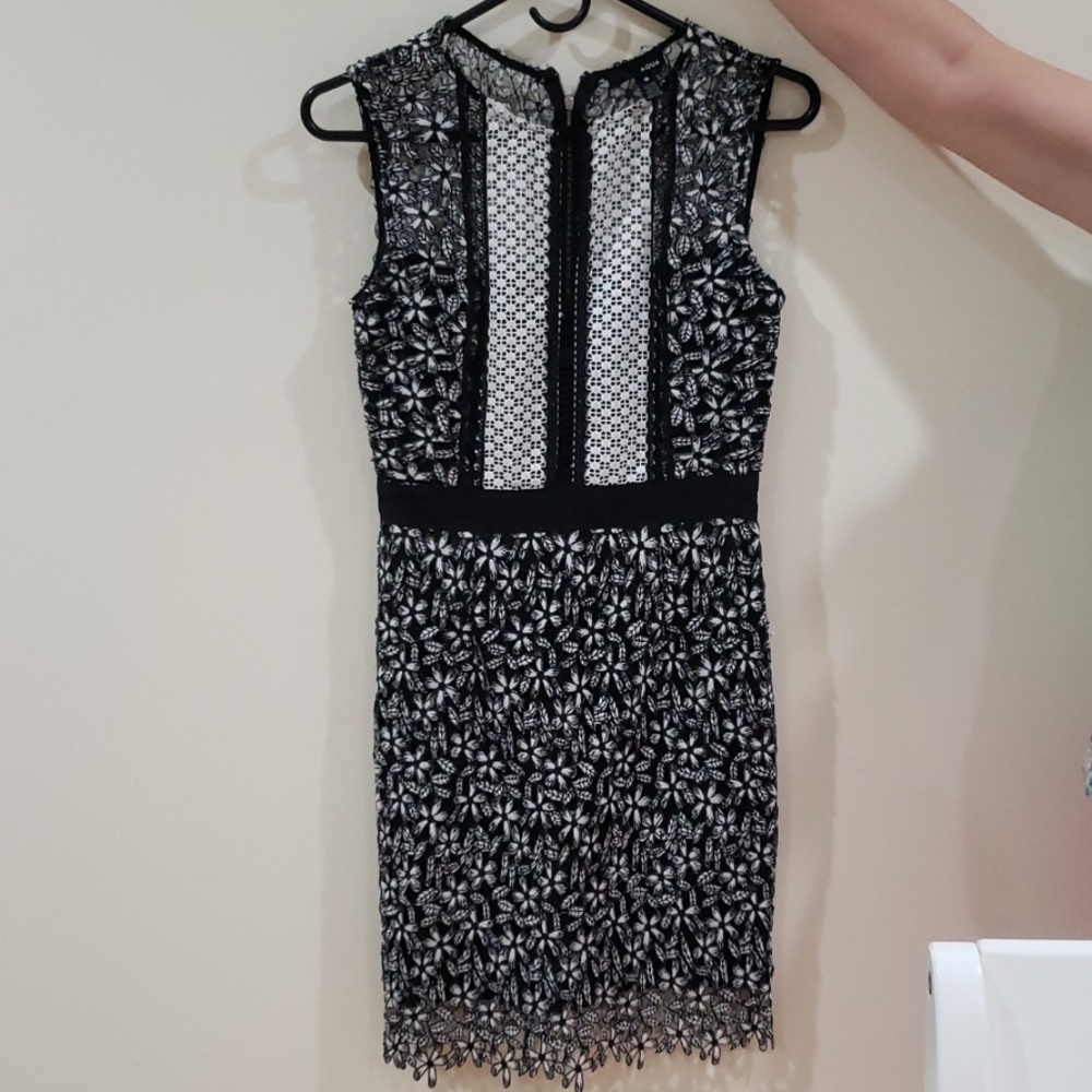 Aqua Lace Dress from Bloomingdales
